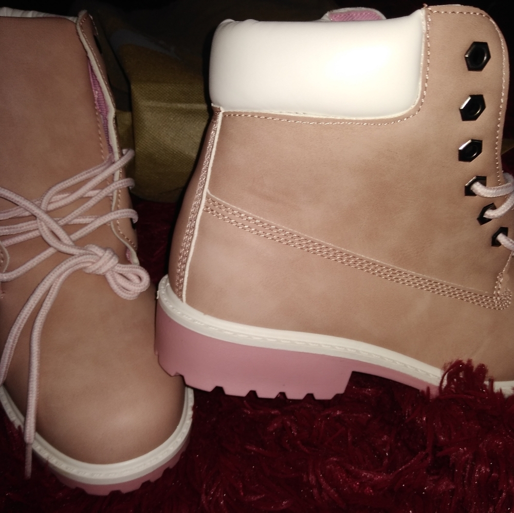 Pink Boots